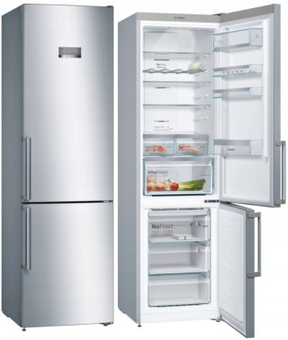 LODÓWKA BOSCH KGN39MLEP NO FROST 203 CM INOX