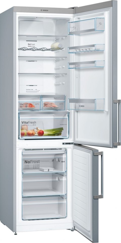 LODÓWKA BOSCH KGN39MLEP NO FROST 203 CM INOX