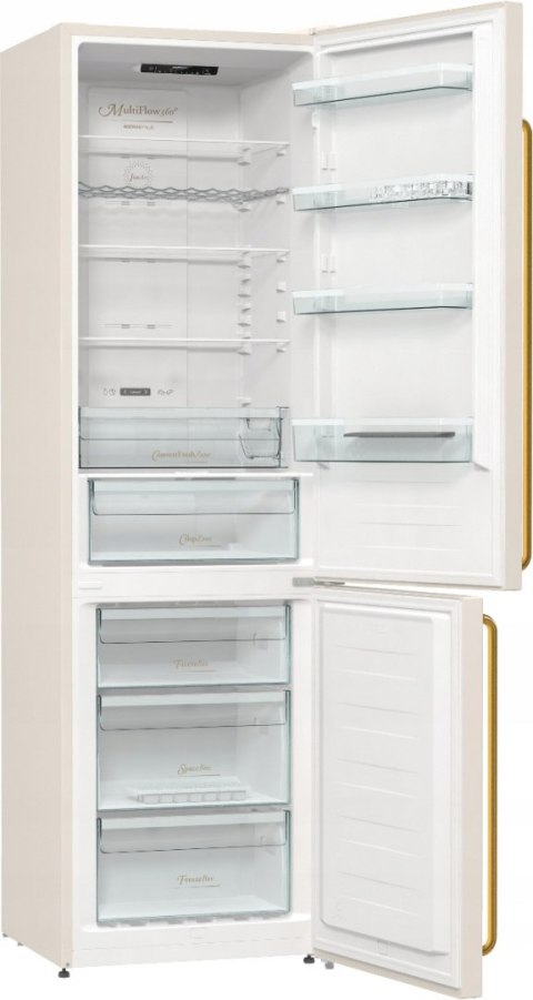 LODÓWKA GORENJE NRK6202CLI RETRO BEŻ No Frost Plus