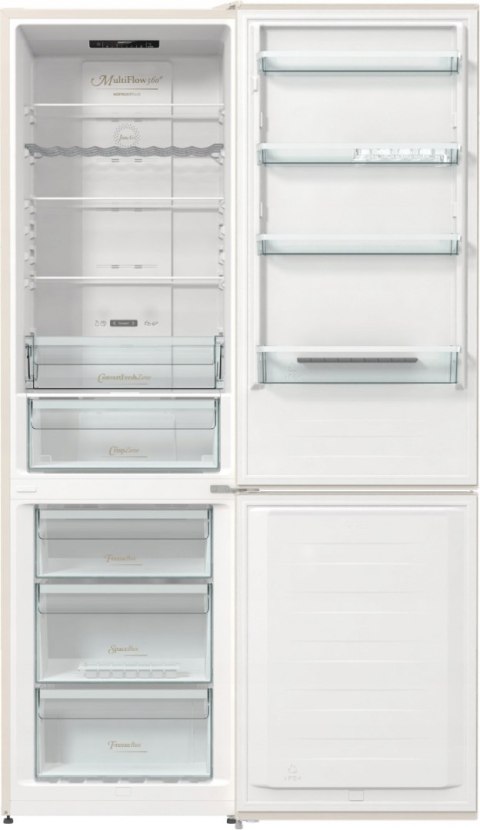 LODÓWKA GORENJE NRK6202CLI RETRO BEŻ No Frost Plus