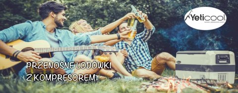 LODÓWKA SAMOCHODOWA TURYSTYCZNA YETICOOL TX50G 50L