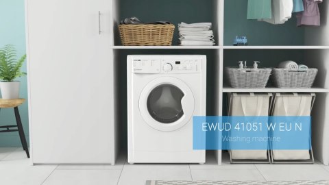 PRALKA INDESIT SLIM EWUD 41051 W EU N 32,3CM GŁĘB.