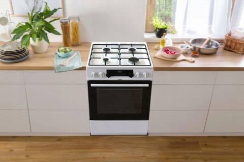 KUCHNIA GAZOWO ELEKTRYCZNA GORENJE KS635W Steam Grill