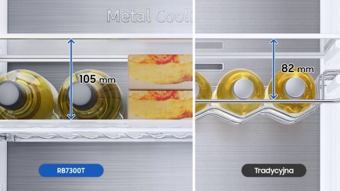 LODÓWKA SAMSUNG RB38T776CS9 No Frost Inverter