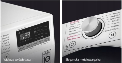 PRALKA LG VIVACE F4WN409S1 9KG Inverter Steam WiFi