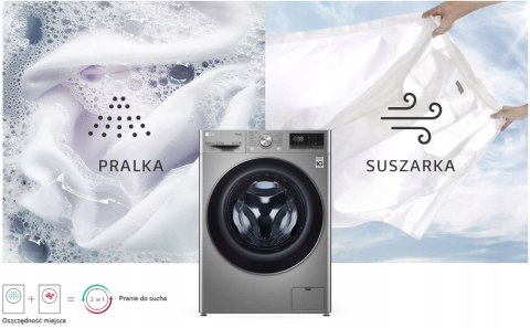 PRALKO-SUSZARKA LG F2DV5S8S2TE Inverter Steam WiFi