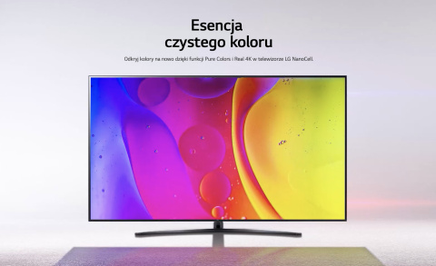 TV LG 65" 65NANO763QA 4K NanoCell 50Hz