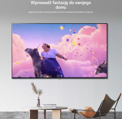 TV LG 65" 65NANO763QA 4K NanoCell 50Hz