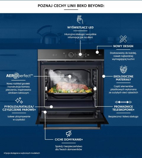 PIEKARNIK BEKO BEYOND BBIMM13400XMSWE Grill Wi-Fi