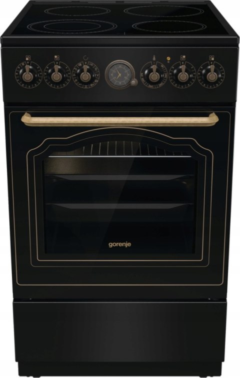 KUCHNIA CERAM GORENJE GECS5B70CLB Steam AirFry Gri