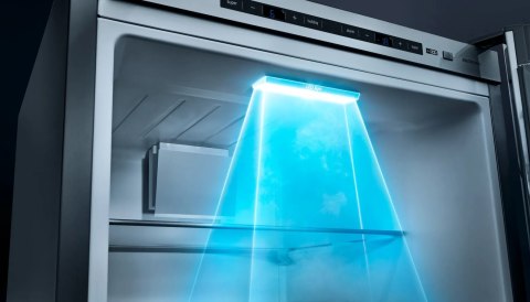 CHŁODZIARKA SIEMENS KS36VVIEP Inox, Oświetlenie LED