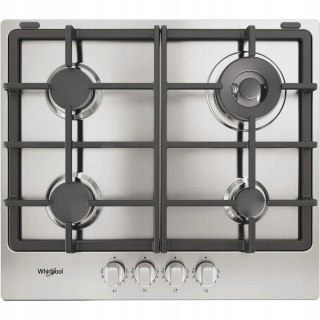 PŁYTA GAZOWA WHIRLPOOL TGML 661 IX R Inox, Żeliwne ruszty