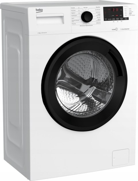 PRALKA BEKO WUV8612WPBSE 8KG 1200 Steam Inwerter