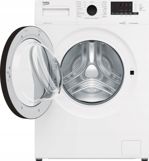 PRALKA BEKO WUV8612WPBSE 8KG 1200 Steam Inwerter