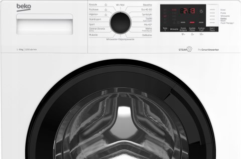 PRALKA BEKO WUV8612WPBSE 8KG 1200 Steam Inwerter