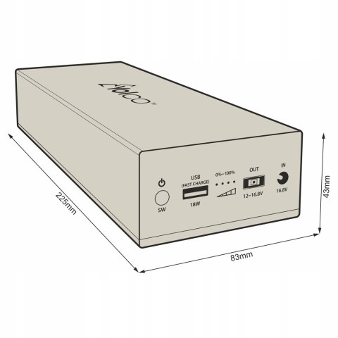 BATERIA ZEWNĘTRZNA POWERBANK DO LODÓWEK YOLCO CSX5