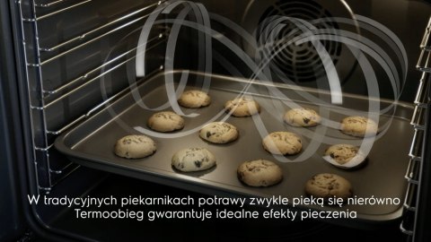 PIEKARNIK DO ZABUDOWY ELECTROLUX EOE7P31X 72 L Pyroliza, Grill