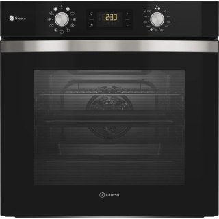 PIEKARNIK INDESIT IFWS 4841 JH BL 71 L Steam, Hydroliza, Grill