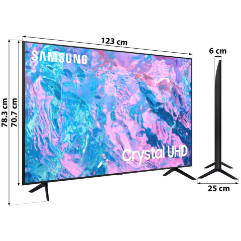 TV SAMSUNG 55" UE55CU7172UXXH 4K TIZEN LED 60Hz