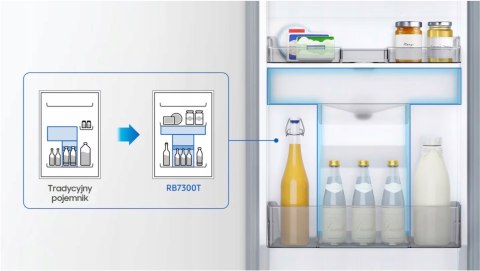 LODÓWKA SAMSUNG RB34T632ESA 331 l No Frost, Space Max, Inverter