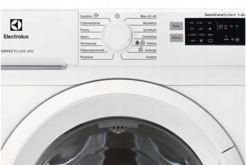 PRALKA ELECTROLUX EW6SN0506OP Slim 6 kg 1000 Obr SensiCare Prog do jedwabiu