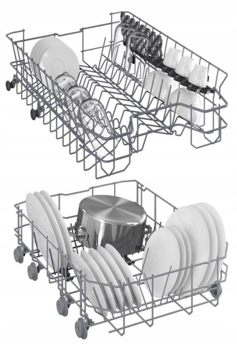 ZMYWARKA DO ZABUDOWY BEKO DIS35026 45 CM 11.9 L 10 KPL Hot Air Drying