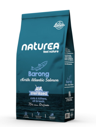 NATUREA NATURALS LANDS BARONG CAT & KITTEN ŁOSOŚ 1,6KG KOT