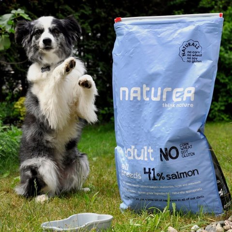 NATUREA NATURALS MARE MONOBIAŁKOWA KARMA DLA SZCZENIĄT PSÓW ŁOSOŚ 12 KG