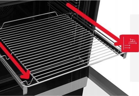 KUCHNIA GAZOWO-ELEKTRYCZNA AMICA 523GES3.33PaHZpTsDpA(Xsx) 65L Steam, Grill