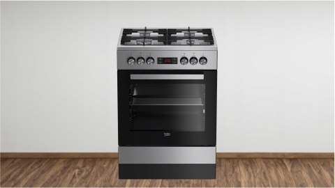 KUCHNIA GAZOWO-ELEKTRYCZNA BEKO FSM62332DXT 72 L Steam Shine, Grill