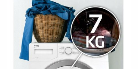 SUSZARKA KONDESACYJNA Z POMPĄ CIEPŁA BEKO MDF7312XW 7 kg Slim, Oświetlenie