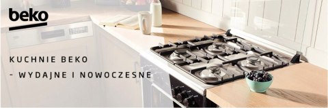 KUCHNIA GAZOWO-ELEKTRYCZNA BEKO FSM52331DXDT Steam Shine Pieczenie 3D Grill