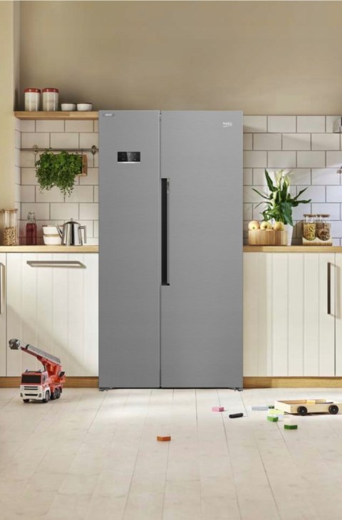 LODÓWKA BEKO SBS GN1603140XBN 580 L Inox, Neo Frost Dual, Inwerter