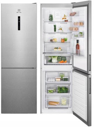 LODÓWKA ELECTROLUX LNC7ME32X3 330 L Twin Tech No Frost, Inwerter