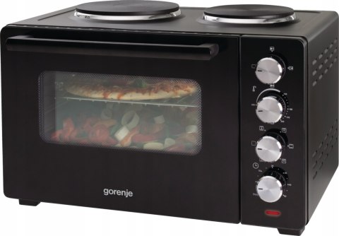 MINI PIEKARNIK GORENJE OM 30GBX 30 L Rożen, Termoobieg