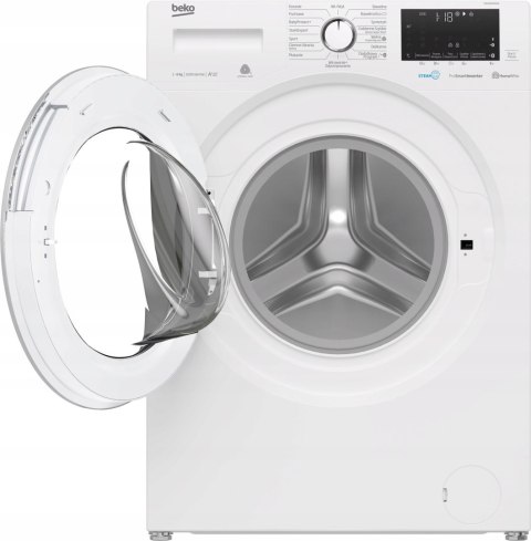 PRALKA BEKO MWUE6536CW 6kg 1000 obr Steam Cure, Inwerter, Wi-Fi