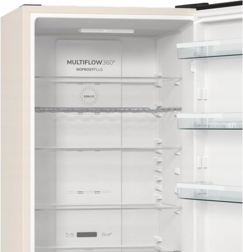 LODÓWKA GORENJE NRK6202AC4 331 L Multi Flow 360, No Frost