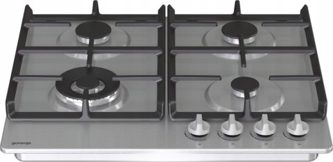 PŁYTA GAZOWA DO ZABUDOWY GORENJE GW641XHF Inox, Palniki wok, Zapalarka