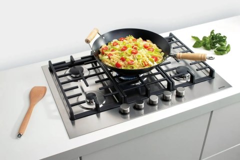 PŁYTA GAZOWA DO ZABUDOWY GORENJE GW641XHF Inox, Palniki wok, Zapalarka