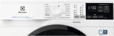 PRALKA ELECTROLUX EW6SM427BP Slim 7 kg 1200 obr Steam, Sensi Care