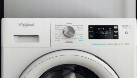 PRALKA WHIRLPOOL FFB7038WPL 7kg 1000 obr, Steam Refresh, Inwerter