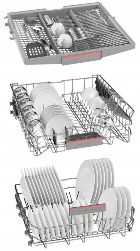 ZMYWARKA ZABUD. BOSCH SMV46KX04E 9,5 L 13 kpl Eco Silence Drive 3 Szuflada