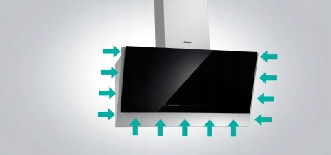 OKAP KOMINOWY GORENJE WHI643B Adapt Tech, System P.A.S., Oświetlenie LED