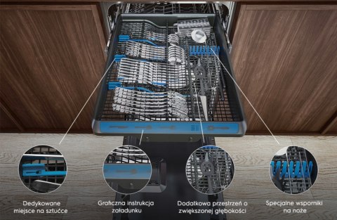 ZMYWARKA DO ZABUDOWY ELECTROLUX EEG48300L 10.5 L 14 kpl Glass Care, Air Dry