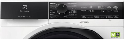 PRALKA ELECTROLUX EW8F4697P 9 kg 1600 obr Steam Care, Time Manager