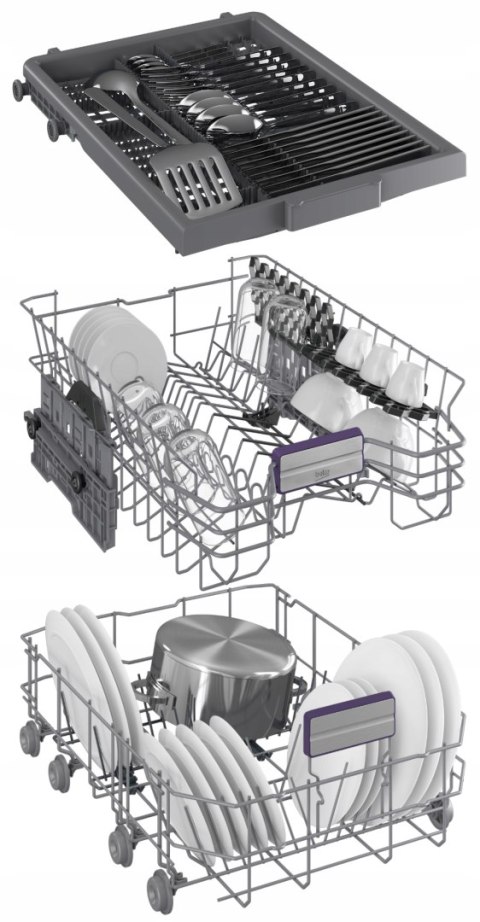 ZMYWARKA BEKO BDFS26123WQ 8,7 L 11 kpl 3 - Szuflada