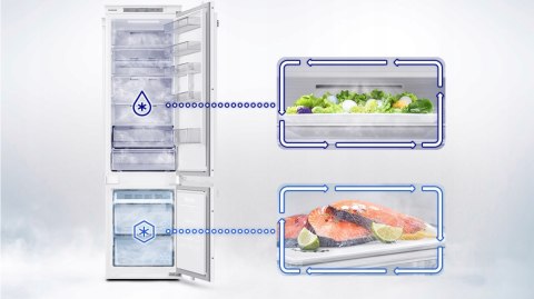 LODÓWKA DO ZABUDOWY SAMSUNG BRB30705DWW 298 L No Frost, Inverter