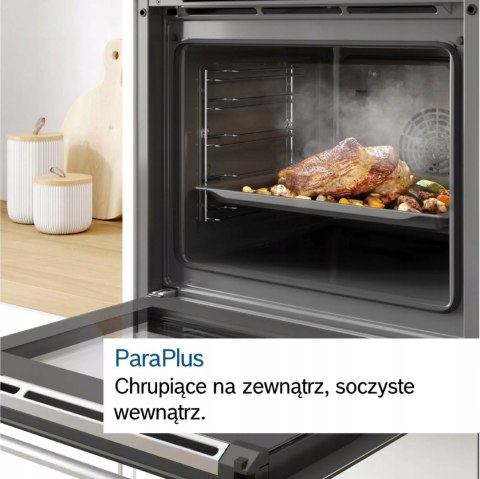 PIEKARNIK DO ZABUDOWY BOSCH HSG636ES1 71L Steam Termosonda Eco Clean Direct