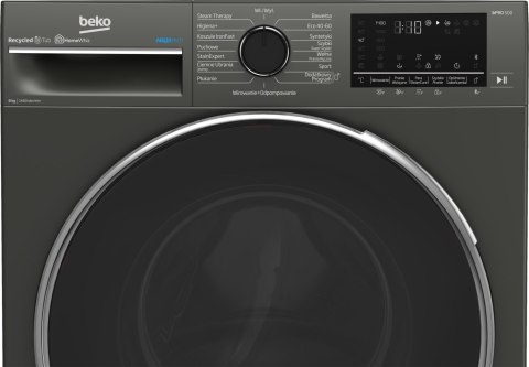 PRALKA BEKO B5WFU58408MDC 8 kg 1400 obr Inwerter Aqua Tech Steam Cure Wi-Fi