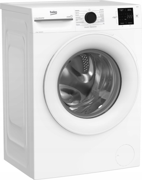 PRALKA BEKO BM1WFU37225WW 7 kg 1200 obr Steam Cure, Aqua Wave, Inwerter